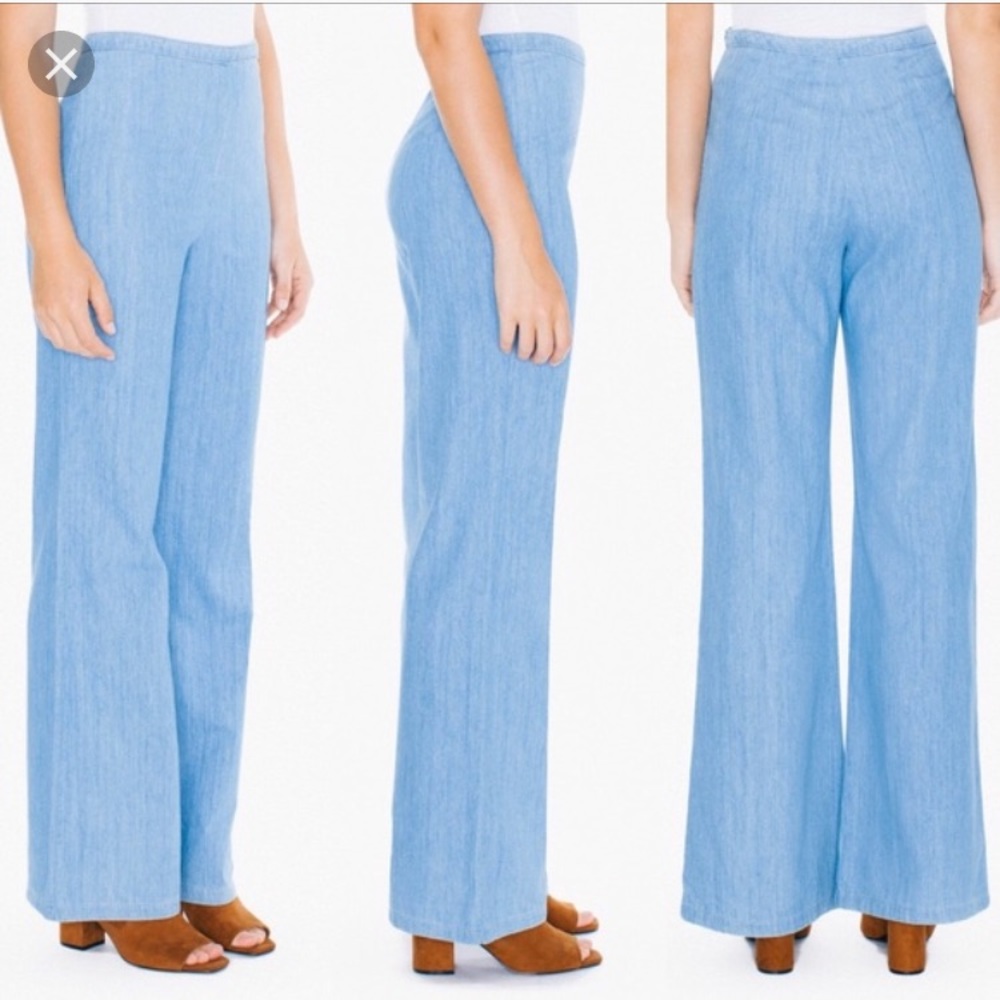 AMERICAN APPAREL DENIM CHARLIE PANT